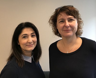 Maria Almazidou och Gunilla Alväng
