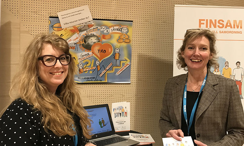 Malin Lundblad och Anna Fagefors